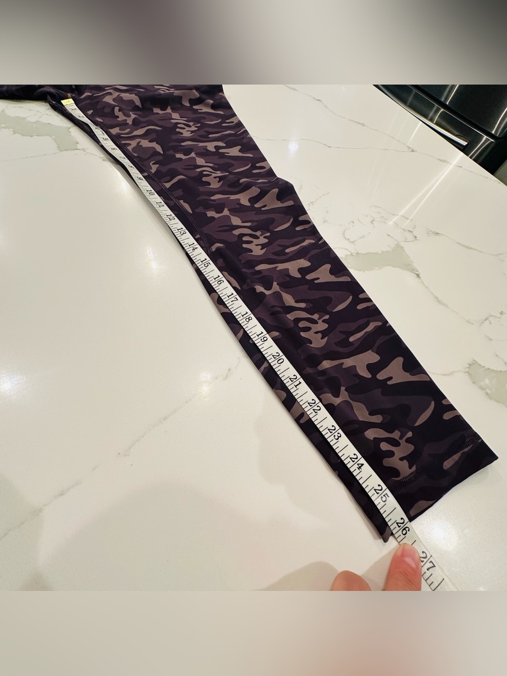 CRZ Yoga Butterluxe Pink Purple Camo Leggings Womens M Buttery Workout Athletic - Picture 7 of 8
